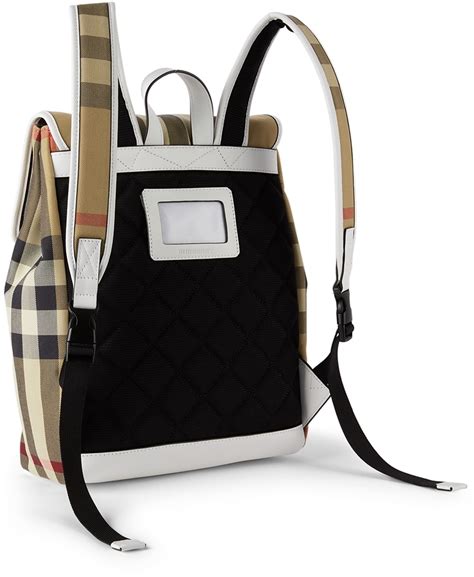 burberry mini check backpack|burberry dewey check backpack.